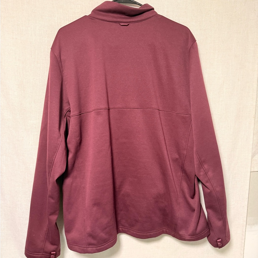 The North Face Maroon Men's Fleece - Picture 3 of 3